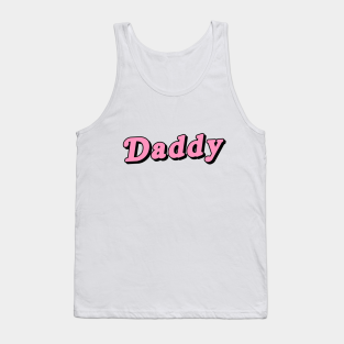 Daddy Tank Top - daddy by outsideingreen